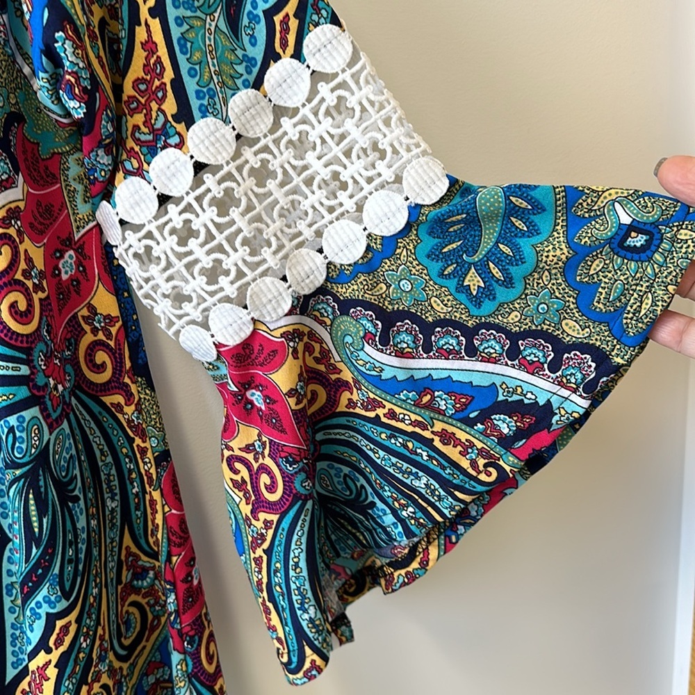 WinWin Boho Pinwheel Tunic • Sz L/XL • NWT! - Picture 3 of 11